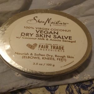Vegan coconut dry skin salve